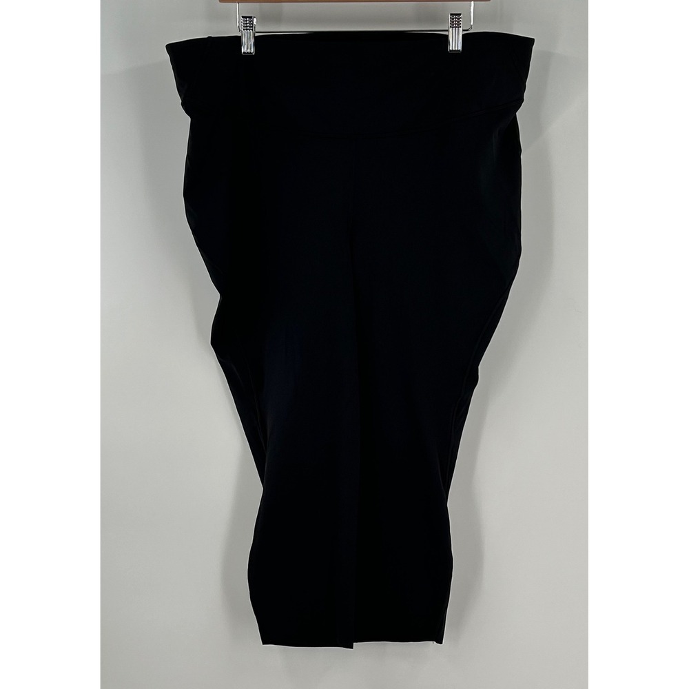 Lululemon‎ Wunder Under High-Rise Crop 21 Black Leggings Size 20 LW6BD1S